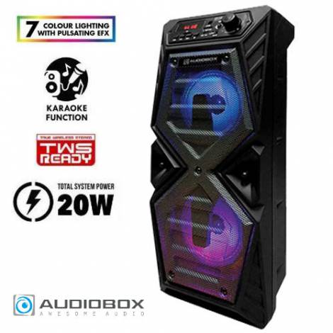 AUDIOBOX PORTABLE BLUETOOTH SPEAKER KARAOKE D3000 TWS