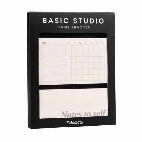 Αυτοκόλλητες Σημειώσεις KOKONOTE BASIC STUDIO Habit Tracker