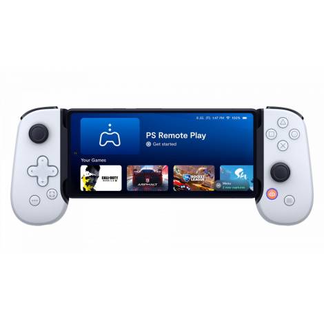 Backbone One Playstation Android Phone Controller - USB-C White - Cloud and remote gaming