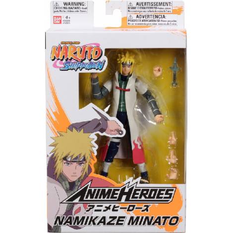 Bandai Anime Heroes: Naruto - Namikaze Minato Action Figure (6,5