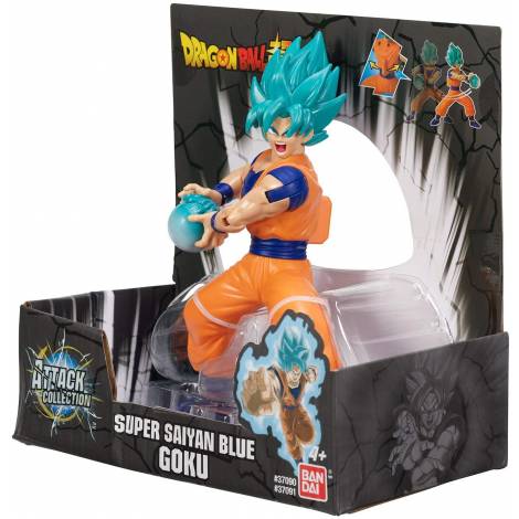 Bandai Attack Collection: Dragon Ball Super - Super Saiyan Blue Goku Action Figure (7