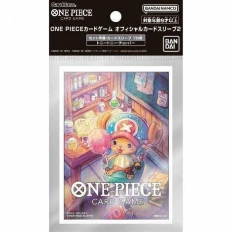 Bandai Card Sleeves 70ct - One Piece Card Game Chopper