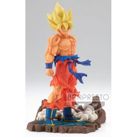 Banpresto History Box Vol.3: Dragon Ball Z - Super Saiyan Son Goku (VS Frieza) Statue (13cm) (18944)