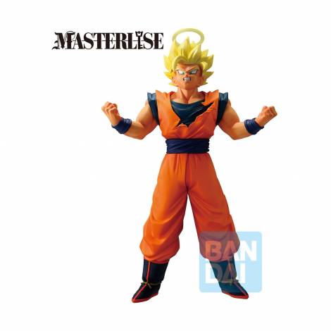 Banpresto Ichibansho Masterlise : Dragon Ball Z The Chronicle Of Goku – Super Saiyan 2 Son Goku Statue (25cm) (72374)