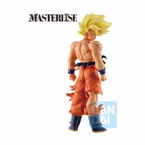 Banpresto Ichibansho Masterlise : Dragon Ball Z The Chronicle Of Goku – Super Saiyan Son Goku Statue (25cm) (72373)