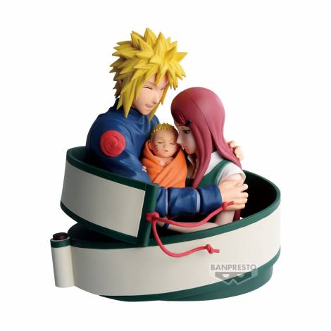 Banpresto: Naruto 72 Series - Minato & Naruto & Kushina Figure (13cm) (71473)