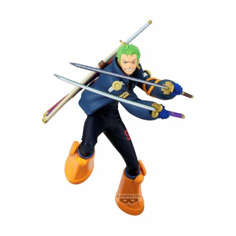 Banpresto One Piece: Battle Record Collection - Roronoa Zoro Statue (16cm) (89843)