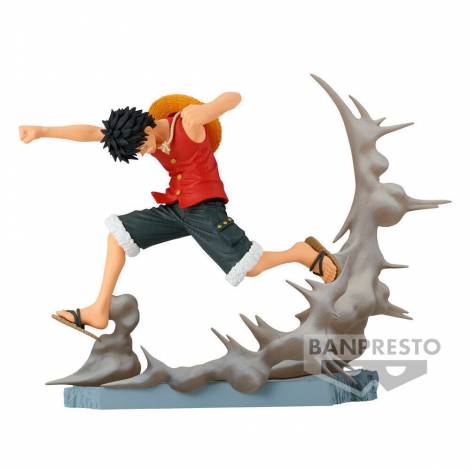 Banpresto Senkozekkei: One Piece - Monkey.D.Luffy Statue (8cm) (89112)