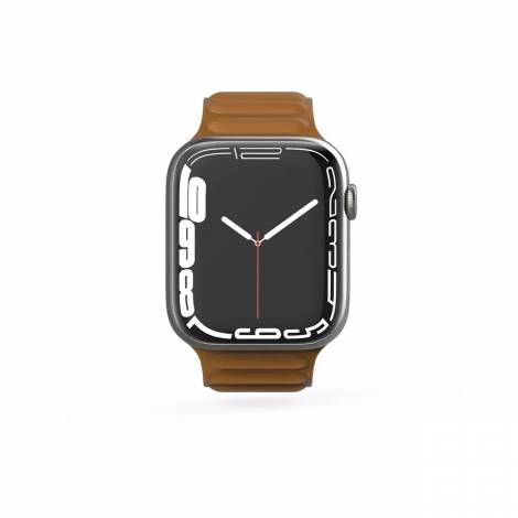 Baykron Λουράκι για Apple Watch Διπλής Όψεως Μαύρο Καφέ BKR-ST-41-BlK.Brn