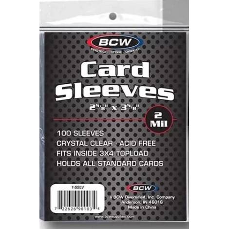 BCW Card Sleeves Standard Size (100pcs)
