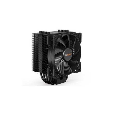 BEQUIET CPU COOLER PURE ROCK 2 BLACK BK007, 150W TDP, INTEL LGA 115X/1200/1366/2011(-3) SQUARE ILM/2066, AMD AM2(+)/AM3(+)/AM4/FM1/FM2(+), BLACK, 3YW.