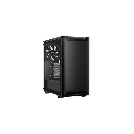 BEQUIET PC CHASSIS PURE BASE 501 AIRFLOW WINDOW BLACK BGW74, MIDI TOWER ATX, W/O PSU, Front: 1x Pure Wings 3 140mm PWM, Rear: 1x Pure Wings 3 140mm PWM, 3YW.