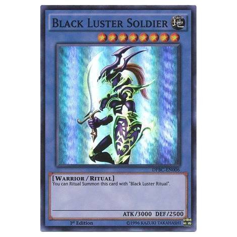 Black Luster Soldier - DPBC-EN006 - Super Rare 1st Edition