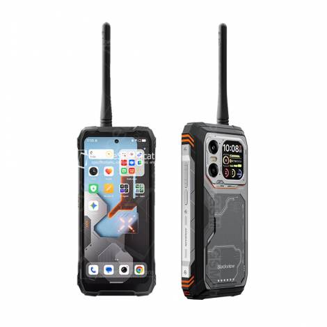 BLACKVIEW 5G WALKIE TALKIE RUGGED SMARTPHONE (16GB+512GB) NFC BLACK