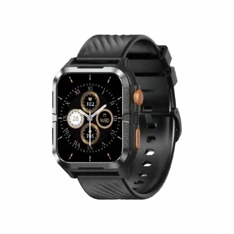 BLACKVIEW BT5.3 WATERPROOF-10M SMARTWATCH WITH DA GPT & LED TORCH PINK