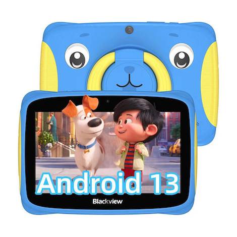 BLACKVIEW KID QUADCORE TABLET 7' (2GB+32GB) ANDROID 13 BLUE