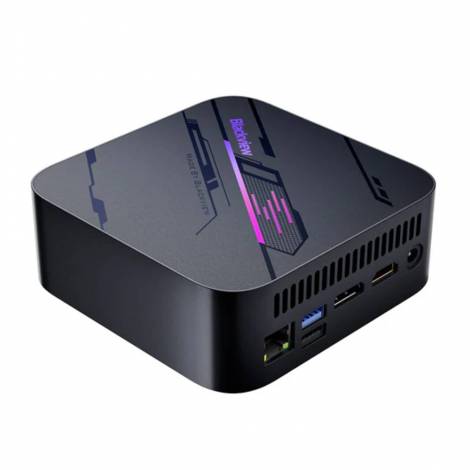 BLACKVIEW MINI PC 8-CORE AMD RYZEN 7 16GB DDR4 512GB M.2 SSD SUPPORT TRIPLE 4K DISPLAY WIN 11 PRO BLACK