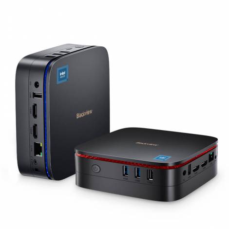 BLACKVIEW MINI PC INTEL N150 (16GB+1TB) 4K DUAL BAND WIN11 PRO BLACK