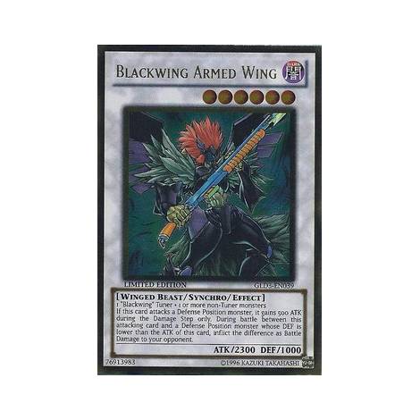 Blackwing Armed Wing GOLD RARE (GLD3 )
