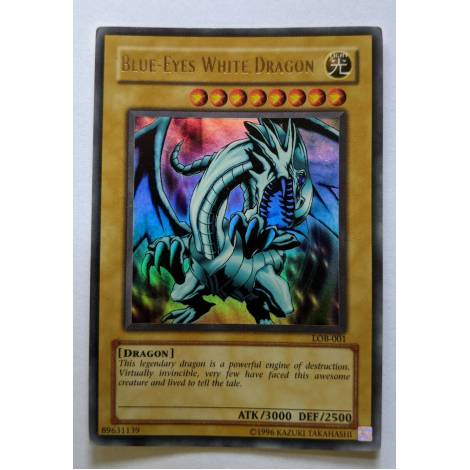 Blue-Eyes White Dragon (Ultra Rare - LOB UNLIMITED)