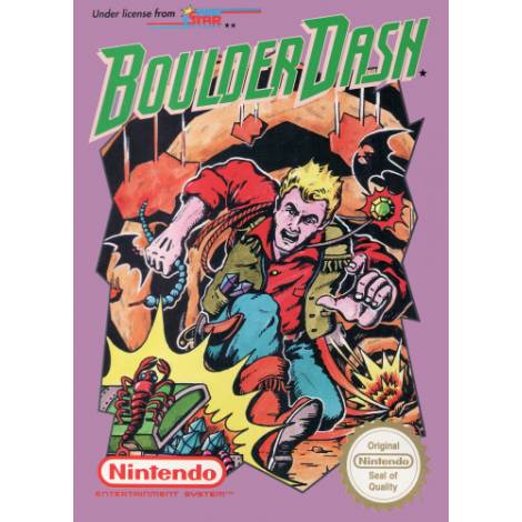 Boulder Dash - χωρίς κουτάκι (NES)