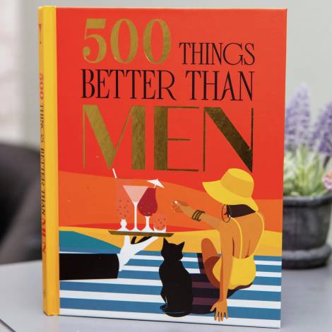 Boxer Gifts Βιβλίο 500 Things That Are Better Than Men (YHU0836)