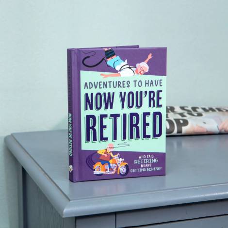 Boxer Gifts Βιβλίο Adventures Now You're Retired (YHU0792)