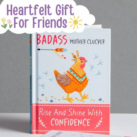 Boxer Gifts Βιβλίο Badass Mother Clucker (YLS0138)