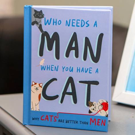 Boxer Gifts Βιβλίο Who Needs A Man When You Have A Cat (YHU0843)