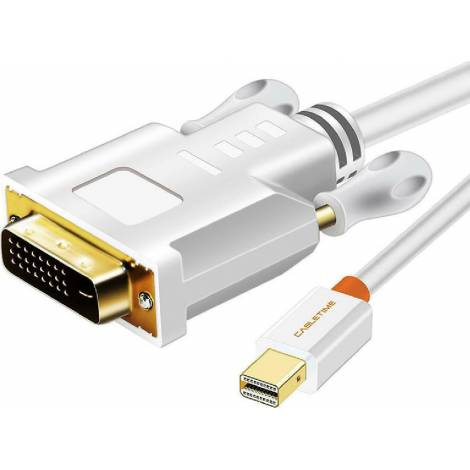 Cabletime Cable DVI-D male - mini DisplayPort male 1.8m (CT-AV588-04G-W1-8)