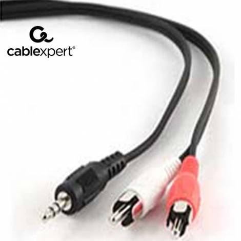 CABLEXPERT 3.5mm STEREO TO RCA PLUG CABLE 2.5m
