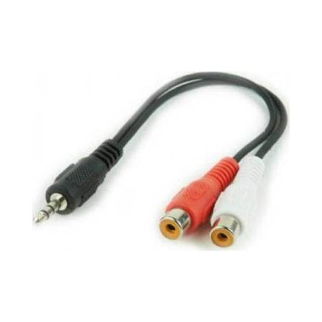 Cablexpert Audio Cable 3.5mm male - 2x RCA female 0.2m (CCA-406)