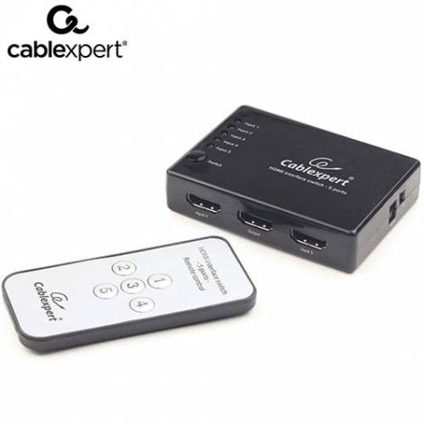 CABLEXPERT HDMI INTERFACE SWITCH 5 PORTS