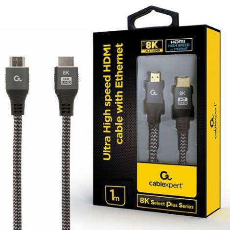 CABLEXPERT ULTRA HIGH SPEED HDMI CABLE,8K SELECT PLUS SERIES 1M