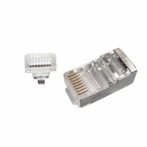 CABLEXPERT UNIVERSAL PASS-THROUGH MODULAR FTP PLUG 8P8C (50PACK)