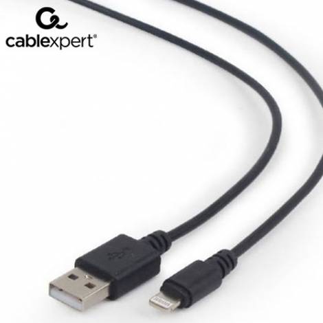CABLEXPERT USB SYNC & CHARGING CABLE BLACK 1 m