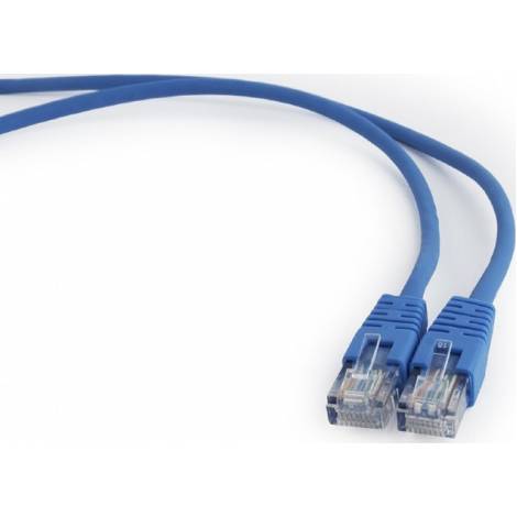 Cablexpert U/UTP Cat.5e Καλώδιο Δικτύου Ethernet 1m Μπλε (PP12-1M/B)