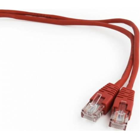 Cablexpert U/UTP Cat.5e Καλώδιο Δικτύου Ethernet 3m Κόκκινο (PP12-3M/R)