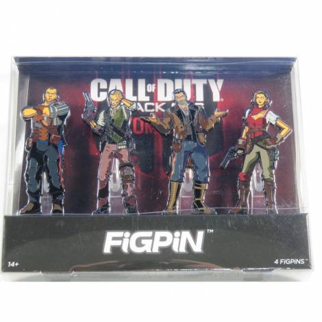 Call Of Duty Black Ops 4 Mystery Collectors Zombies Hero’s Figpin Set of 4