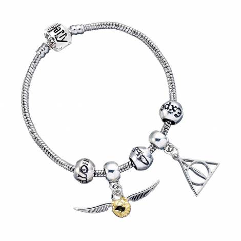 Carat Shop Harry Potter - Charm Bracelet including charms  Silver (HP0090)