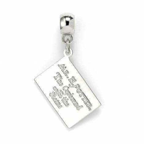 Carat Shop Harry Potter - Hogwarts Acceptance Letter Slider Charm  Silver (HP0017)