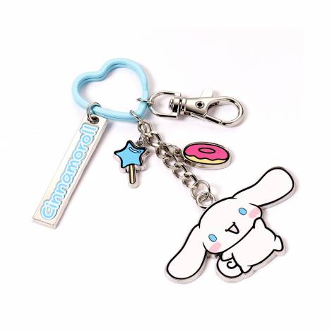 Carat Shop Hello Kitty - Cinnamoroll Keyring With Charms (HKKR0019)