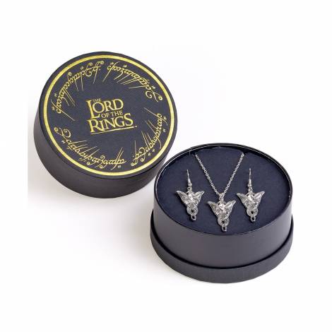 Carat Shop The Lord of The Rings - Evenstar Earrings and Necklace Gift Set (LRGS0002)