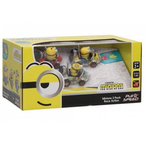 Carrera Minions The Rise of Gru: Pull Speed - 3 Pack Race Action (15813019)