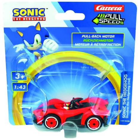 Carrera Pull Speed: Sonic The Hedgehog - Shadow the Hedgehog (Red) Pull-Back Vehicle 1:43 (15818328)