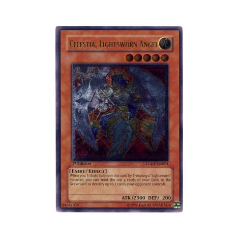Celestia, Lightsworn Angel (V.3 - Ultimate Rare LODT - UNLIMITED)