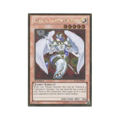 Celestia, Lightsworn Angel Gold Rare ( Premium Gold)