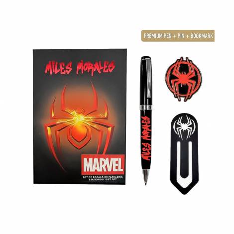 Cerda Marvel: Spider-Man - Stationery Set with Premium Pen, Pin & Bookmark (2700002587)