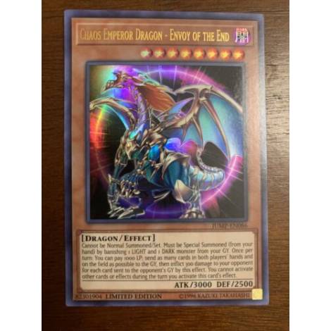 Chaos Emperor Dragon - Envoy of the End (V.1 - Secret Rare) IOC NM 1st ed.