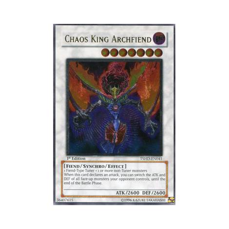 Chaos King Archfiend (Ultimate Rare - TSHD)